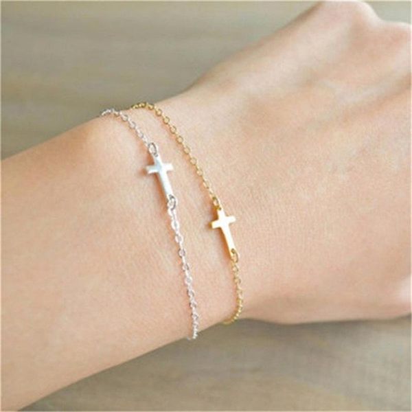 faith love stainless steel cross charm bracelet gold silver friendship bracelets for women religious fine jewelry dropshipping, White
faith love stainless steel cross charm bracelet gold silver friendship bracelets for women religious fine jewelry dropshipping, White