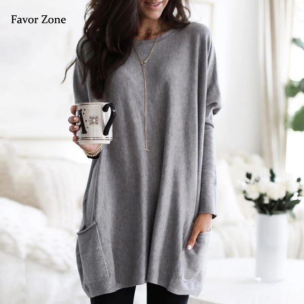 casual dress women autumn loose o neck long sleeve pockets t-shirt dress solid color simple winter warm plus size vestidos xxxl, Black;gray
casual dress women autumn loose o neck long sleeve pockets t-shirt dress solid color simple winter warm plus size vestidos xxxl, Black;gray