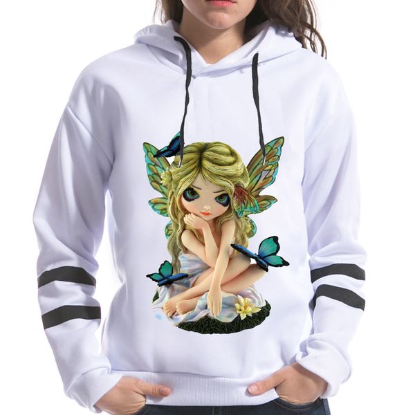 2019 spring female long sleeve hooded butterfly printing new fashion harajuku fairy print women hoodies printting sweatshirts, Black
2019 spring female long sleeve hooded butterfly printing new fashion harajuku fairy print women hoodies printting sweatshirts, Black