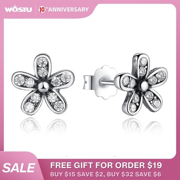 real 925 sterling silver dazzling daisy stud earrings with cz for women sterling-silver-jewelry authentic gift xchs403, Golden
real 925 sterling silver dazzling daisy stud earrings with cz for women sterling-silver-jewelry authentic gift xchs403, Golden