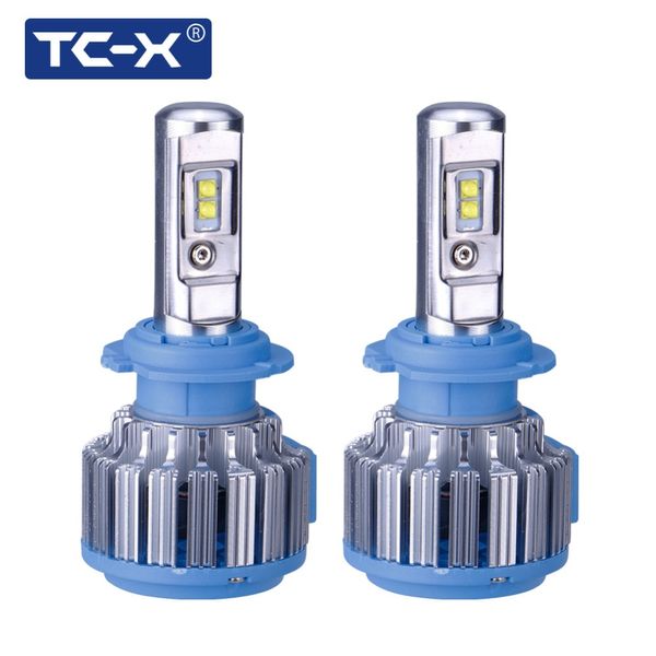 

tc-x brand guaranteed led headlight car light h7 led h1 h3 h11 9006/hb4 9005/hb3 h27/880 h4 high low beam 9007 9004 h13 9012