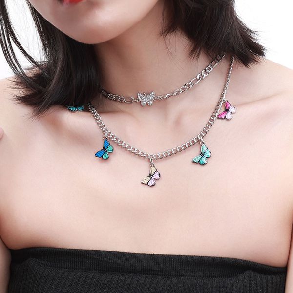 bohemian cute butterfly necklace for women gold silver color clavicle chain 2020 fashion female chocker jewelry accessories
bohemian cute butterfly necklace for women gold silver color clavicle chain 2020 fashion female chocker jewelry accessories