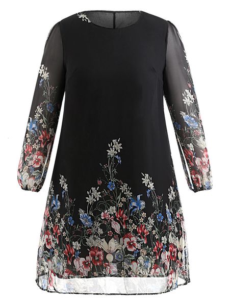 women dress women designer clothes polyester color multi plus size floral tunic dress elegant tribal dress vestidos designer clothes, Black;gray
women dress women designer clothes polyester color multi plus size floral tunic dress elegant tribal dress vestidos designer clothes, Black;gray