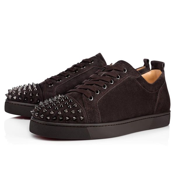 designs shoes spike junior calf low cut mix 20 red bottom sneaker luxury party wedding shoes genuine leather spikes lace-up casual shoe l05, Black
designs shoes spike junior calf low cut mix 20 red bottom sneaker luxury party wedding shoes genuine leather spikes lace-up casual shoe l05, Black