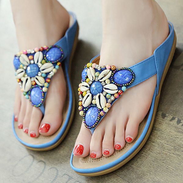 flip flops large size 4.5-10 fashion beach slippers for women string bead flat with female slipper non-slip shoes, Black
flip flops large size 4.5-10 fashion beach slippers for women string bead flat with female slipper non-slip shoes, Black
