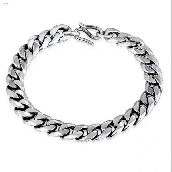 lovers'glossy bracelet s925 pure silver men and women contracted tide man retro thai silver bracelet for men and women, Black
lovers'glossy bracelet s925 pure silver men and women contracted tide man retro thai silver bracelet for men and women, Black
