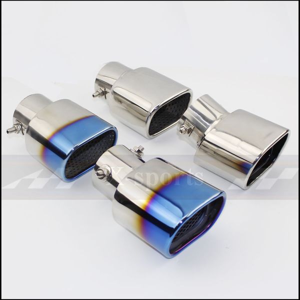 car styling exhaust muffler system tail pipe outlet nozzle end belt net universal oval id 60mm stainless steel trim tip
car styling exhaust muffler system tail pipe outlet nozzle end belt net universal oval id 60mm stainless steel trim tip