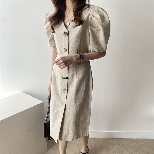 women korean elegance slimming cotton linen waist-controlled 2020 high waist summer chic short sleeves women long dresses, Black;gray
women korean elegance slimming cotton linen waist-controlled 2020 high waist summer chic short sleeves women long dresses, Black;gray