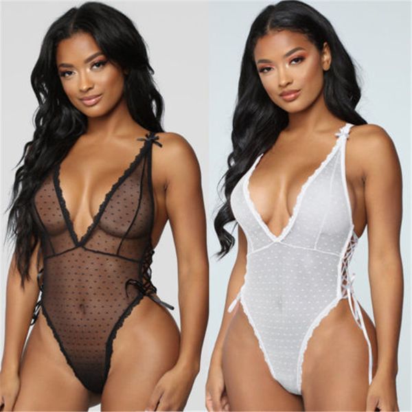 solid black white women lingerie nightwear underwear lace g string sling one piece sleepwear teddies bodysuits for women
solid black white women lingerie nightwear underwear lace g string sling one piece sleepwear teddies bodysuits for women