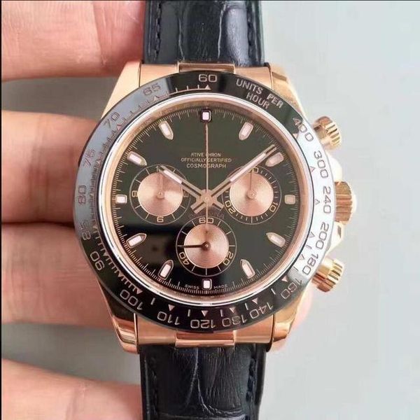 men's watch 40mmtona series m116519 simple gold white face 316l stainless steel 2813 automatic machine mens high watch, Slivery;brown
men's watch 40mmtona series m116519 simple gold white face 316l stainless steel 2813 automatic machine mens high watch, Slivery;brown