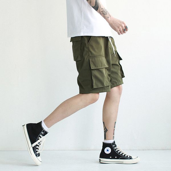 style 2019 summer elastic waist loose outdoor cargo 3d pocket tactical hking trekking camping shorts men, Brown;gray
style 2019 summer elastic waist loose outdoor cargo 3d pocket tactical hking trekking camping shorts men, Brown;gray