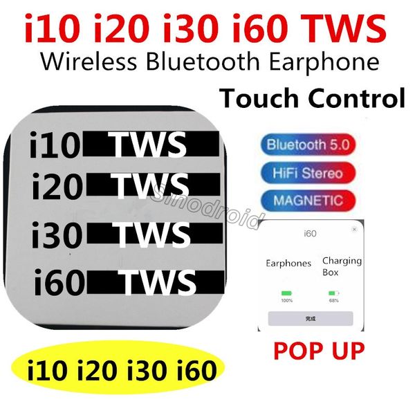 I10 i20 i30 i60 tw wirele bluetooth earphone pop up function with anti lo t rope tereo earbud for martphone i10 i20 i30 i60
I10 i20 i30 i60 tw wirele bluetooth earphone pop up function with anti lo t rope tereo earbud for martphone i10 i20 i30 i60