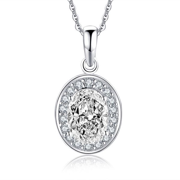 6*8mm s925 fine jewelry sterling silver oval cut pendant necklace lab-created diamond engagement wedding proposal gift
6*8mm s925 fine jewelry sterling silver oval cut pendant necklace lab-created diamond engagement wedding proposal gift