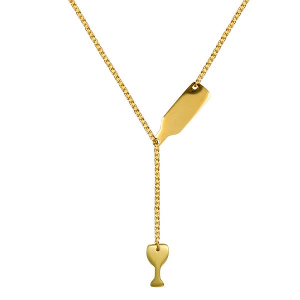 wine bottle pendants necklace titanium steel winebottle necklaces for women girls fashion jewelry, Silver
wine bottle pendants necklace titanium steel winebottle necklaces for women girls fashion jewelry, Silver