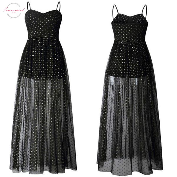 2020 summer womens boho maxi dress perspective lady evening party beach sleeveless dress sundress, Black;gray
2020 summer womens boho maxi dress perspective lady evening party beach sleeveless dress sundress, Black;gray