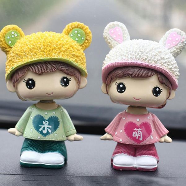 1pc car dashboard cute lover shaking head doll vehicle decoration ornament car interior accessary
1pc car dashboard cute lover shaking head doll vehicle decoration ornament car interior accessary