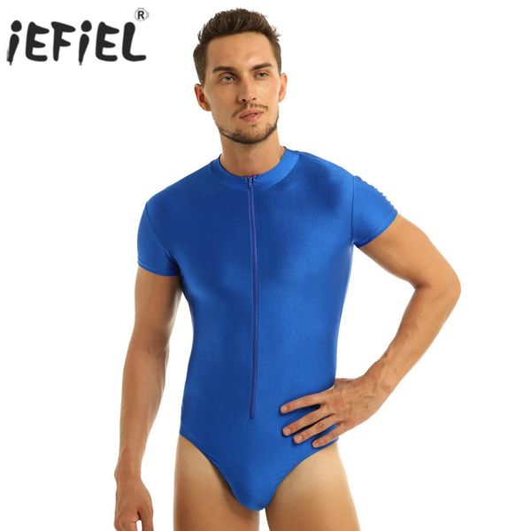 iefiel mens gymnastics dance costumes front zipper high cut stretch one-piece bodycon gymnastics ballet dance leotard bodysuit, Black;red
iefiel mens gymnastics dance costumes front zipper high cut stretch one-piece bodycon gymnastics ballet dance leotard bodysuit, Black;red