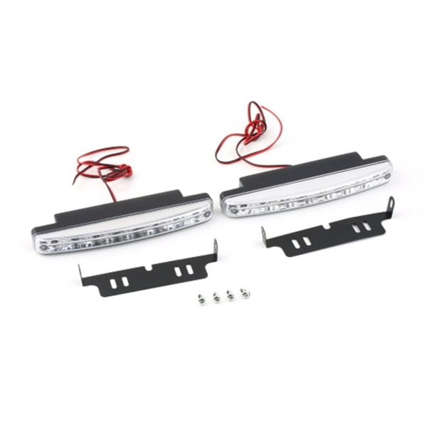 universal 12v 8 x led auto car daytime running lights fog lamps car driving light auxiliary lamp with super white light hot
universal 12v 8 x led auto car daytime running lights fog lamps car driving light auxiliary lamp with super white light hot