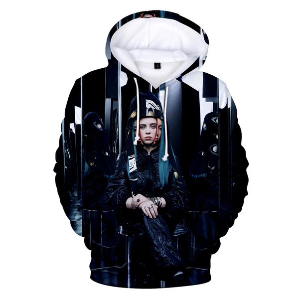 the latest casual billie eilish young fashion singer 3d hooded sweatshirt men's women's wear printing men's 3d hooded sweatsh, Black
the latest casual billie eilish young fashion singer 3d hooded sweatshirt men's women's wear printing men's 3d hooded sweatsh, Black