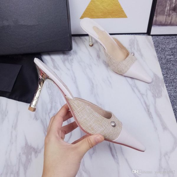 designer women high heels party fashion rivets girls sandals double straps slingback pumps sandals brand beach rivet women's mf190526, Black
designer women high heels party fashion rivets girls sandals double straps slingback pumps sandals brand beach rivet women's mf190526, Black