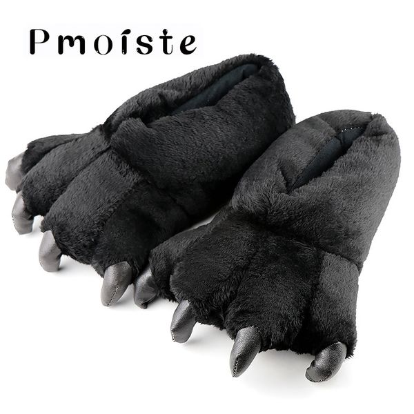 women large size 39-46 ladies home slippers fashion totem bear claws corduroy solid synthetic funny woman shoes y200706, Black
women large size 39-46 ladies home slippers fashion totem bear claws corduroy solid synthetic funny woman shoes y200706, Black
