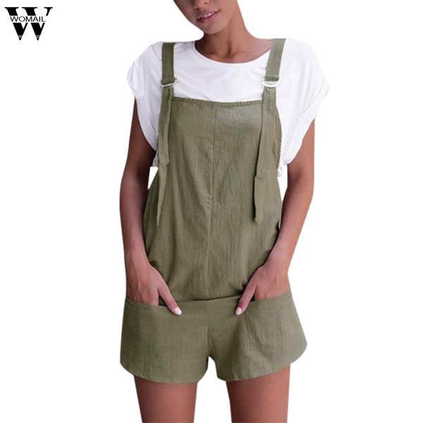 womail bodysuit women summer fashion casual elastic waist dungarees linen cotton pockets rompers shorts playsuit dropship m6, Black;white
womail bodysuit women summer fashion casual elastic waist dungarees linen cotton pockets rompers shorts playsuit dropship m6, Black;white