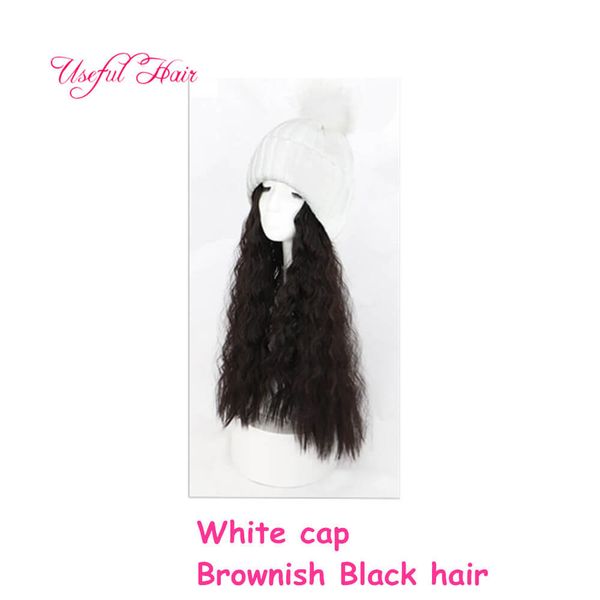 hats canada hair hat cap winter animal knitted wool hat hair winter warm beanie cap curly wig blonde african bundles long curly hair, Black
hats canada hair hat cap winter animal knitted wool hat hair winter warm beanie cap curly wig blonde african bundles long curly hair, Black