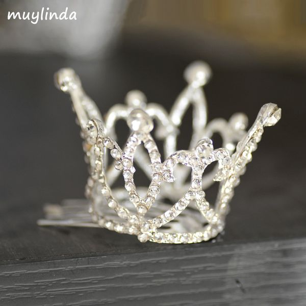 девочки mini crown clear stone tiara расчесывают rhinestone малые tiara аксессуары для волос ювелирные изделия, Golden;white
девочки mini crown clear stone tiara расчесывают rhinestone малые tiara аксессуары для волос ювелирные изделия, Golden;white