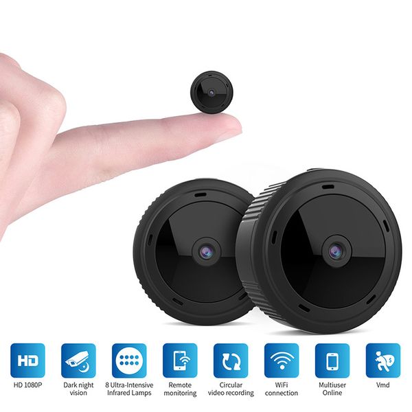 главная безопасность мини ip-камера wifi 1080p беспроводной малый cctv инфракрасного ночного видения обнаружения движения
главная безопасность мини ip-камера wifi 1080p беспроводной малый cctv инфракрасного ночного видения обнаружения движения