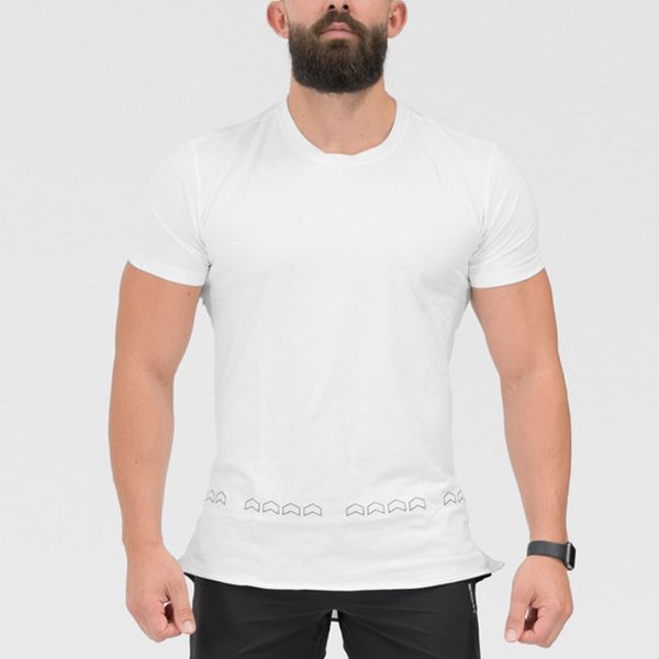 men cotton short sleeve t shirt 2018 summer new casual fashion print t-shirt male gyms fitness o-neck brand tees clothing, White;black
men cotton short sleeve t shirt 2018 summer new casual fashion print t-shirt male gyms fitness o-neck brand tees clothing, White;black