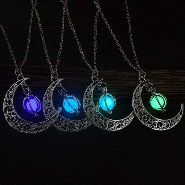 50pcs/lot women necklace statement necklaces & pendants glow in dark luminous necklace moon & pumpkin pendant silver plated fluorescent
50pcs/lot women necklace statement necklaces & pendants glow in dark luminous necklace moon & pumpkin pendant silver plated fluorescent