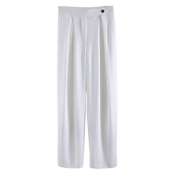women's pants & capris womengaga 2021 summer solid casual trousers button wide leg patchwork loose korean streetwear high waist pocket, Black;white
women's pants & capris womengaga 2021 summer solid casual trousers button wide leg patchwork loose korean streetwear high waist pocket, Black;white