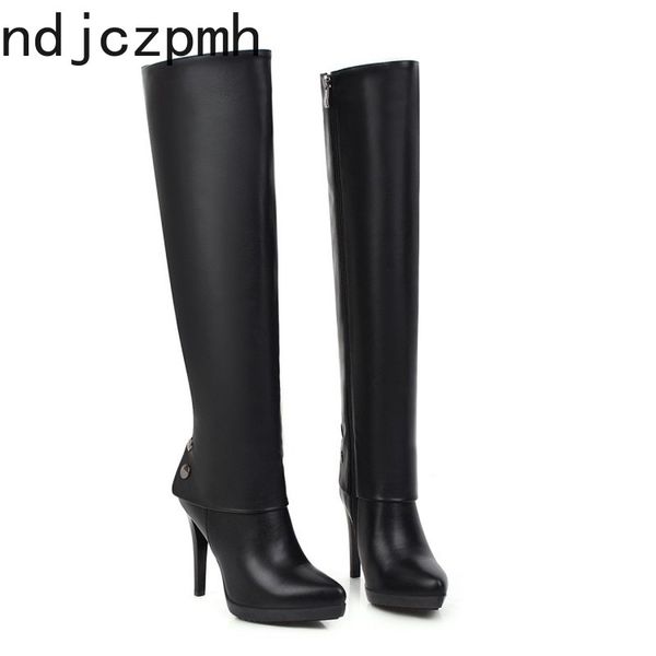 women's boots the new winter fashion pointed zipper rivet high heel high tube women's shoes 34-40 heel height 10.5cm black
women's boots the new winter fashion pointed zipper rivet high heel high tube women's shoes 34-40 heel height 10.5cm black