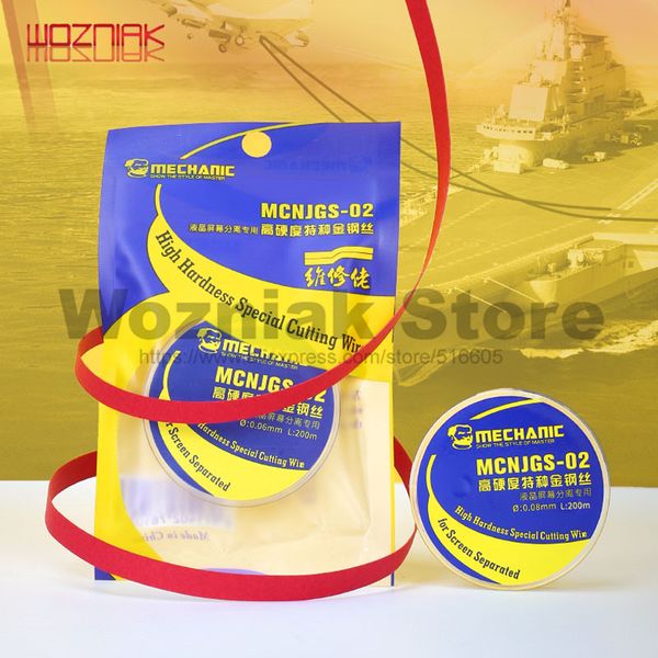 mechanic high hardness carbon steel diamond wire mobile lcd screen separating gold steel wire open screen line
mechanic high hardness carbon steel diamond wire mobile lcd screen separating gold steel wire open screen line