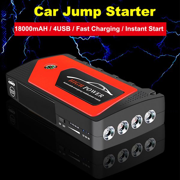 18000mah 4usb 12v 600a portable led car jump starter emergency charger battery power bank car battery starter
18000mah 4usb 12v 600a portable led car jump starter emergency charger battery power bank car battery starter