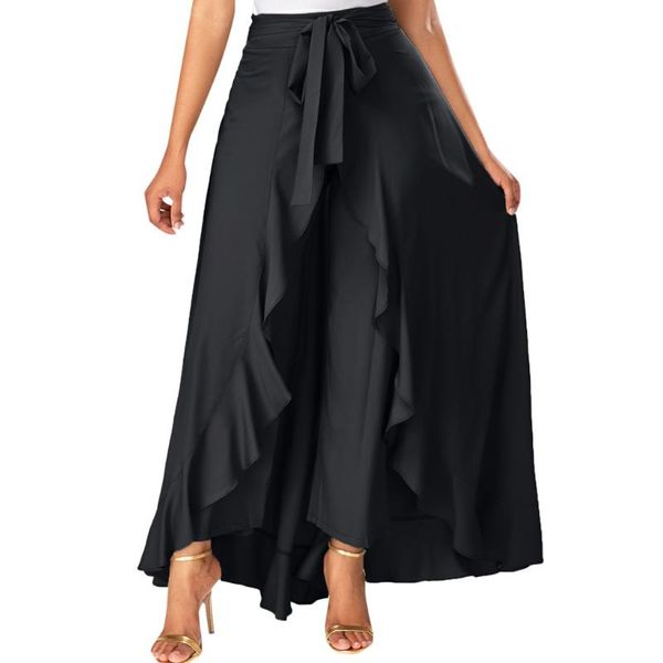summer skirt womens side zipper tie front overlay pants ruffle female skirt bow solid long skirts belt mujer faldas #t1g, Black
summer skirt womens side zipper tie front overlay pants ruffle female skirt bow solid long skirts belt mujer faldas #t1g, Black