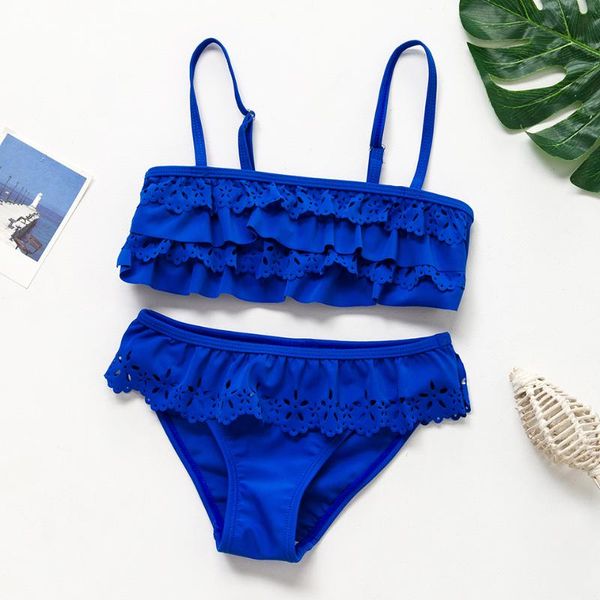 5~14years teenager girls swimwear two pieces girls swimsuit hollow out kids bikini set ruffle style kids beachwear-st9031
5~14years teenager girls swimwear two pieces girls swimsuit hollow out kids bikini set ruffle style kids beachwear-st9031