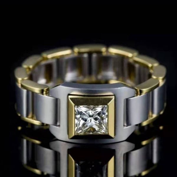 creative rings watch shaped design wedding rings for men women two tone ring jewelry party gifts accessories, Slivery;golden
creative rings watch shaped design wedding rings for men women two tone ring jewelry party gifts accessories, Slivery;golden