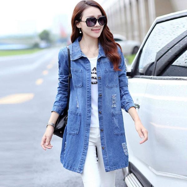 autumn 2020 fashion women trench plus size s-6xl long cotton denim trench long sleeve casual clothing hf502, Tan;black
autumn 2020 fashion women trench plus size s-6xl long cotton denim trench long sleeve casual clothing hf502, Tan;black