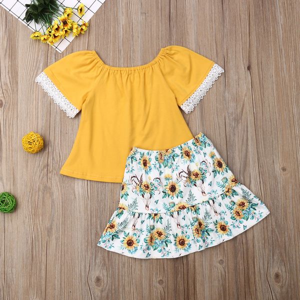 toddler kids baby girl 2pcs кружевные топы с цветочным принтом наряд для вечеринки принцессы, White
toddler kids baby girl 2pcs кружевные топы с цветочным принтом наряд для вечеринки принцессы, White