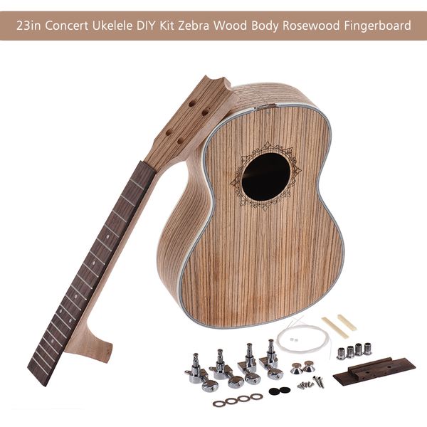 new 23in concert ukelele ukulele hawaii guitar diy kit wood body rosewood fingerboard with pegs string bridge nut
new 23in concert ukelele ukulele hawaii guitar diy kit wood body rosewood fingerboard with pegs string bridge nut
