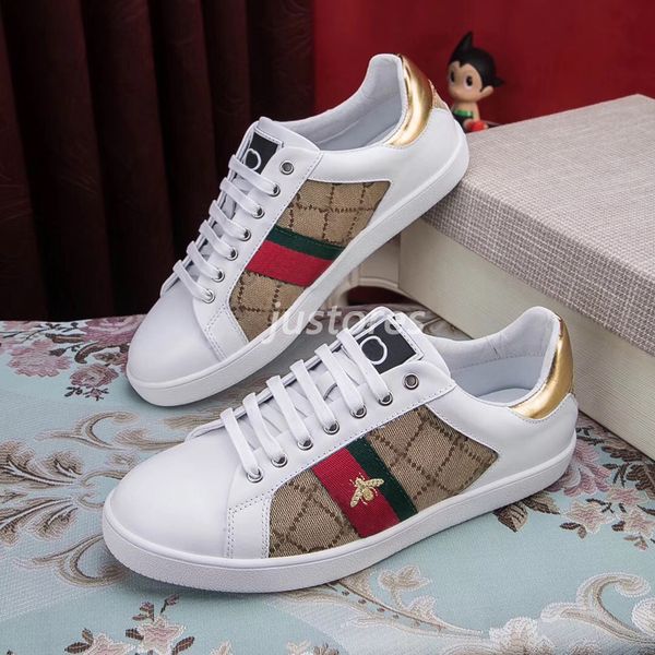 2019 new with box fashion man woman designer shoe ace embroidered logo leather sneakers italian luxury shoe casual shoes, Black
2019 new with box fashion man woman designer shoe ace embroidered logo leather sneakers italian luxury shoe casual shoes, Black
