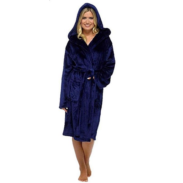 women hooded long sleeve solid pocket winter warm bathrobe casual, street, outdoor, etc with waist strap, Black;red
women hooded long sleeve solid pocket winter warm bathrobe casual, street, outdoor, etc with waist strap, Black;red