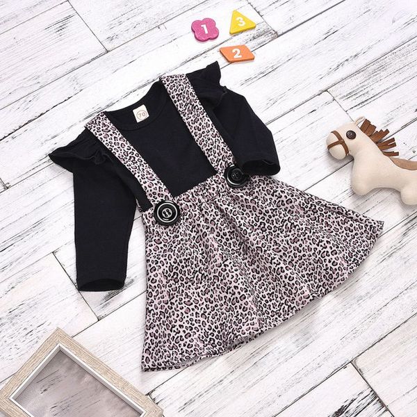 autumn baby girl clothes 2pcs set long flare sleeve cotton romper strap leopard print skirt casual outfits new, White
autumn baby girl clothes 2pcs set long flare sleeve cotton romper strap leopard print skirt casual outfits new, White