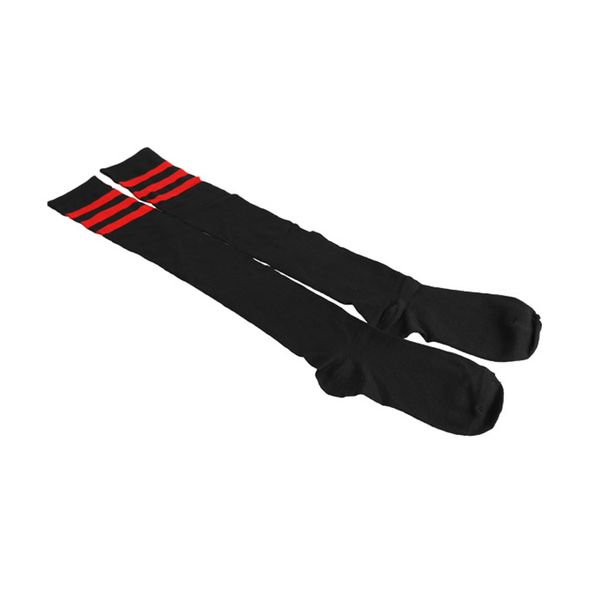 2019 woman cycling socks yoga socks sport red girl's long thigh high cotton stockings stripe over knee, Black
2019 woman cycling socks yoga socks sport red girl's long thigh high cotton stockings stripe over knee, Black