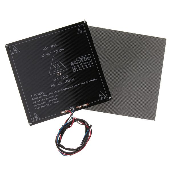 алюминий с подогревом кровать 12v / 140w 220 * 220мм + стекло bulid пластина для 3d принтера
алюминий с подогревом кровать 12v / 140w 220 * 220мм + стекло bulid пластина для 3d принтера