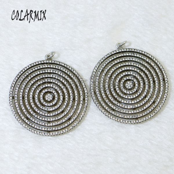 5pieces round pendants round circle pendant necklace charm cubic zircon crystal accessories ancient silver colors jewels 50008
5pieces round pendants round circle pendant necklace charm cubic zircon crystal accessories ancient silver colors jewels 50008