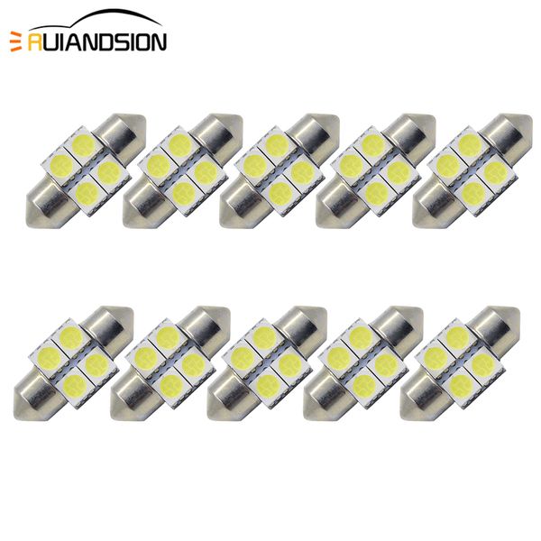 10pcs x 0.6w c5w car led bulbs 28mm 4smd car interior festoon dome reading light source white license plate lamp 12v
10pcs x 0.6w c5w car led bulbs 28mm 4smd car interior festoon dome reading light source white license plate lamp 12v
