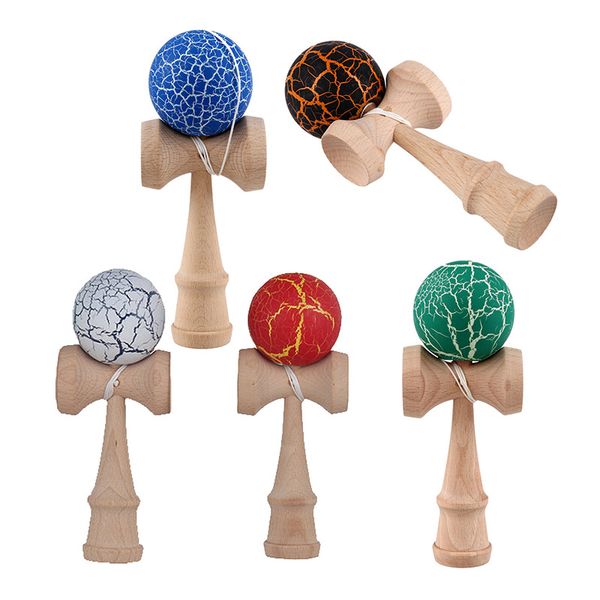 kendama 18cm full crack pu paint wooden kendama ball skillful juggling ball game toy outdoor leisure sports
kendama 18cm full crack pu paint wooden kendama ball skillful juggling ball game toy outdoor leisure sports