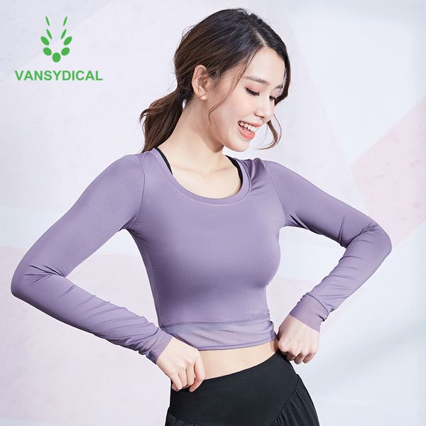 vansydical womens mesh yoga shirts long sleeve gym cropped running fitness workout sports t-shirts with thumb holes, White;red
vansydical womens mesh yoga shirts long sleeve gym cropped running fitness workout sports t-shirts with thumb holes, White;red